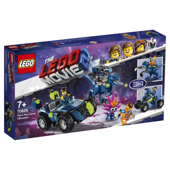 Конструктор LEGO Movie 70826 Рэкстремальный внедорожник Рэкса в Мытище
