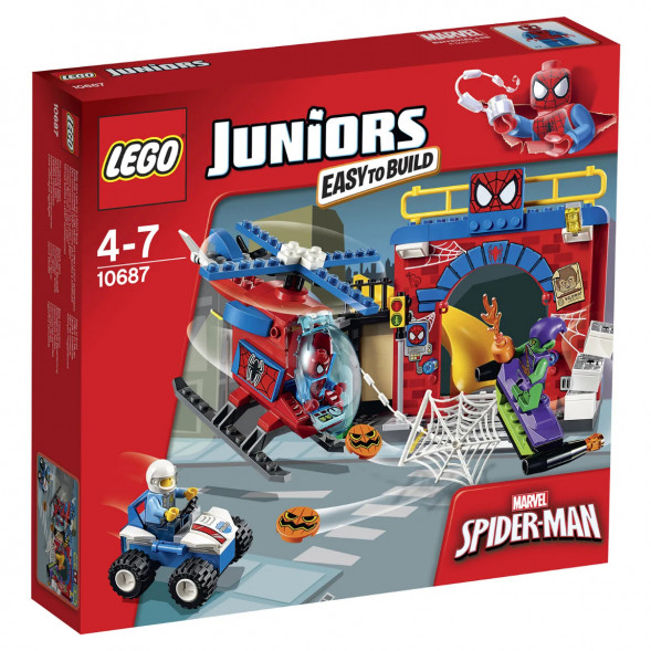 Конструктор LEGO Juniors 10687 Убежище Человека-паука в Мытище