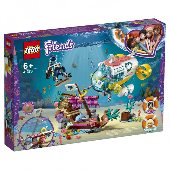 Конструктор LEGO Friends 41378 Спасение дельфинов в Мытище