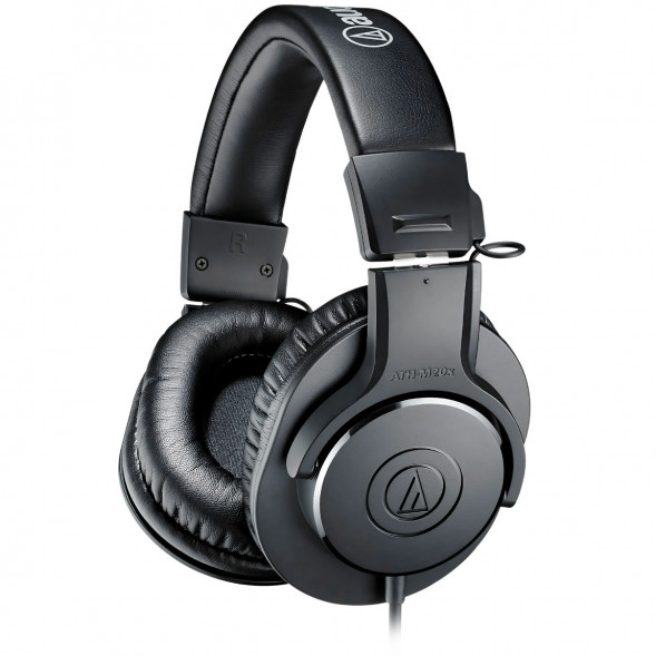 Наушники Audio-Technica ATH-M20X, черный в Мытище