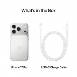 Смартфон Apple iPhone 17 Pro 256 ГБ, Silver