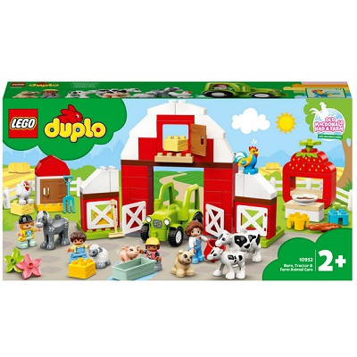 Конструктор LEGO DUPLO Town 10952 Фермерский трактор, домик и животные в Мытище