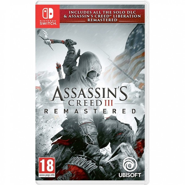 Игра Assassin&amp;#039;s Creed III. Remastered [Nintendo Switch, русская версия] в Мытище