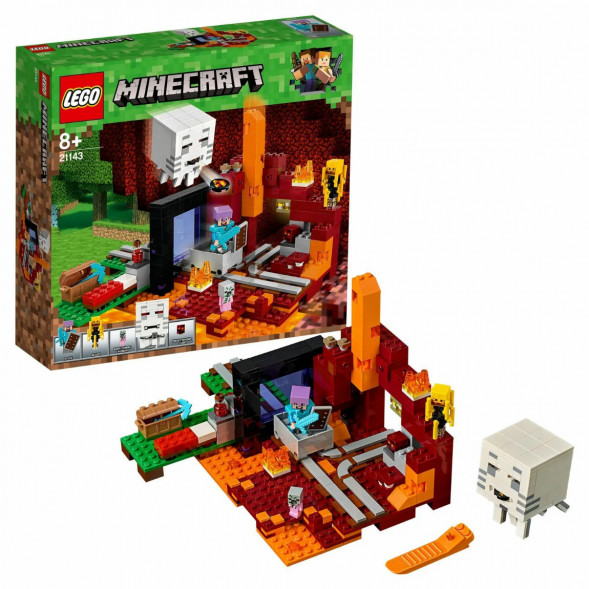 Конструктор LEGO Minecraft 21143 Портал в Подземелье  в Мытище