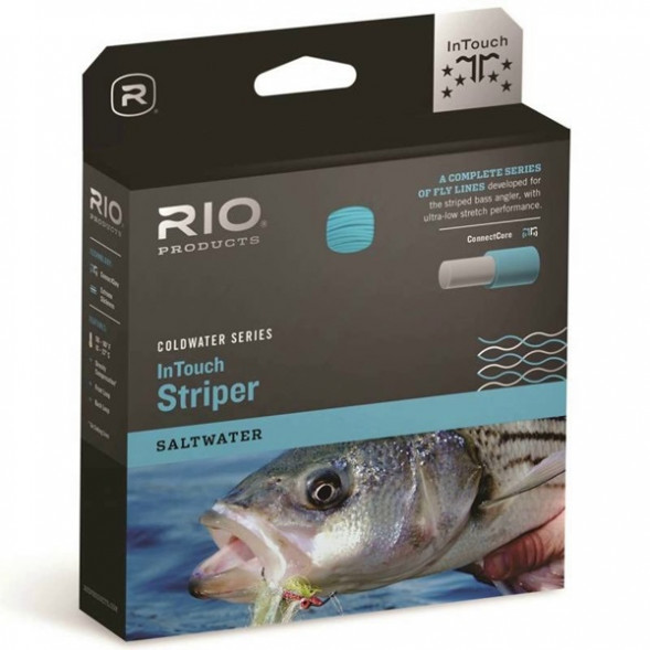 Леска RIO Intouch Striper 30ft Sink Tip, Black/Blue в Мытище