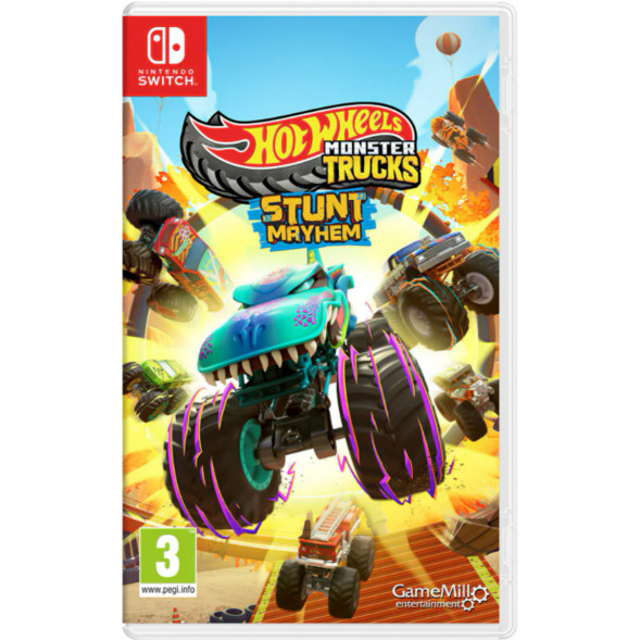 Игра Hot Wheels Monster Trucks: Stunt Mayhem [Nintendo Switch, английская версия] в Мытище