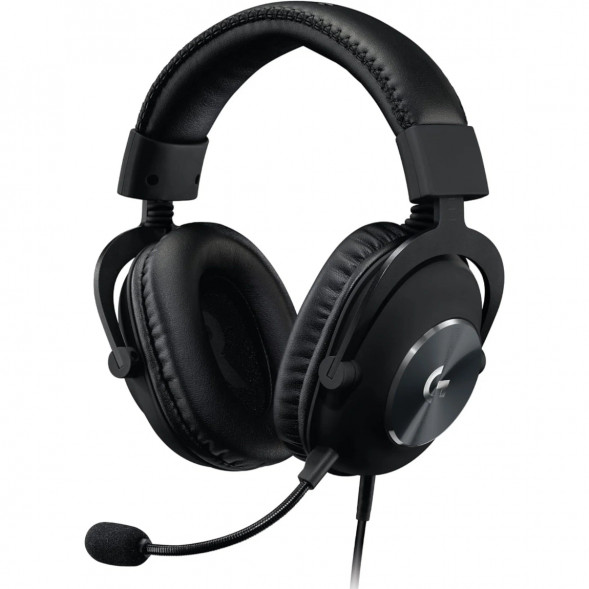Игровые наушники проводные Logitech G Pro X SE, черный в Мытище