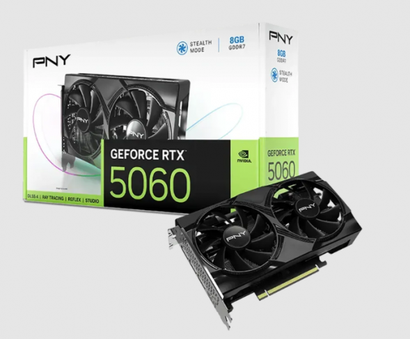 Видеокарта PNY GeForce RTX 5060 OC Dual Fan в Мытище
