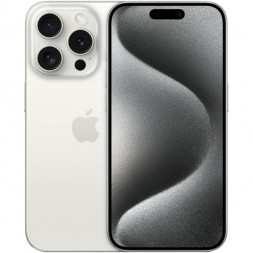 Смартфон Apple iPhone 15 Pro Max 256 ГБ, Dual: nano SIM + eSIM, белый титан