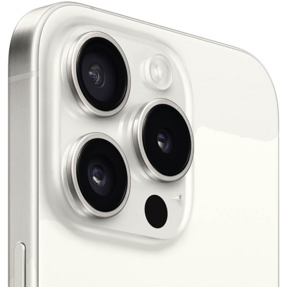 Смартфон Apple iPhone 15 Pro Max 256 ГБ, Dual: nano SIM + eSIM, белый титан в Мытище