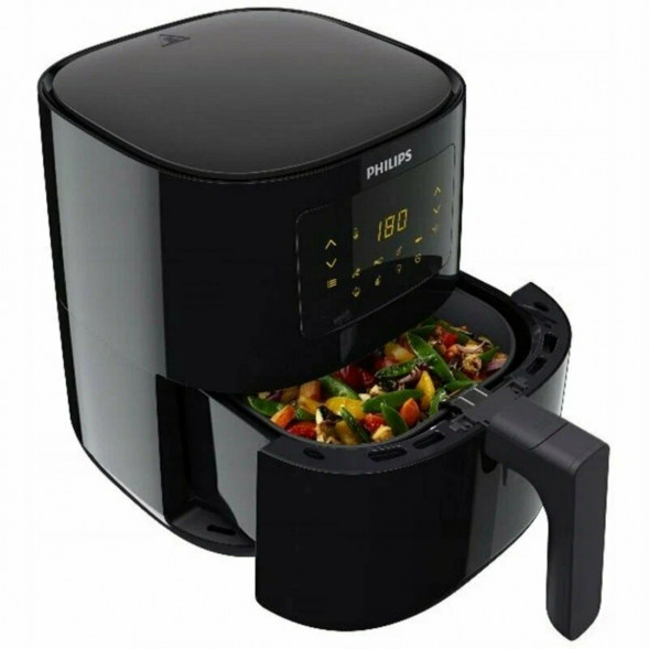 Аэрогриль Philips HD9252/90 Airfryer, черный в Мытище