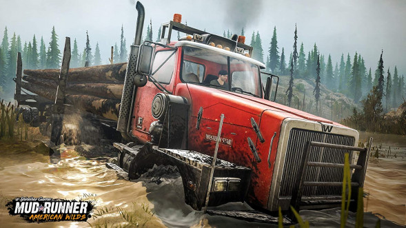 Игра Spintires: MudRunner American Wilds [Nintendo Switch, русские субтитры] в Мытище