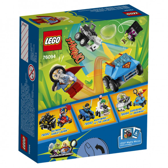 Конструктор LEGO Super Heroes 76094 Супергёрл против Брейниака в Мытище