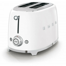 Тостер Smeg TSF01WHEU, белый