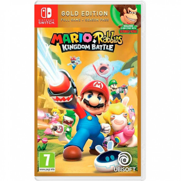 Игра Mario Rabbids: Kingdom Battle. Gold Edition [Nintendo Switch, английская версия] в Мытище