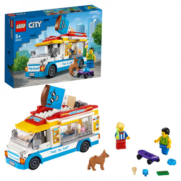 Конструктор LEGO City Great Vehicles 60253 Грузовик мороженщика в Мытище
