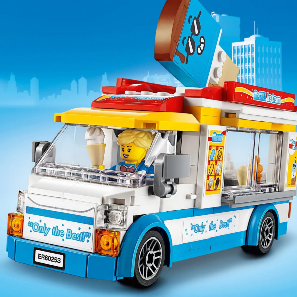 Конструктор LEGO City Great Vehicles 60253 Грузовик мороженщика в Мытище