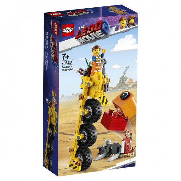 Конструктор LEGO Movie 70823 Трехколёсный велосипед Эммета в Мытище