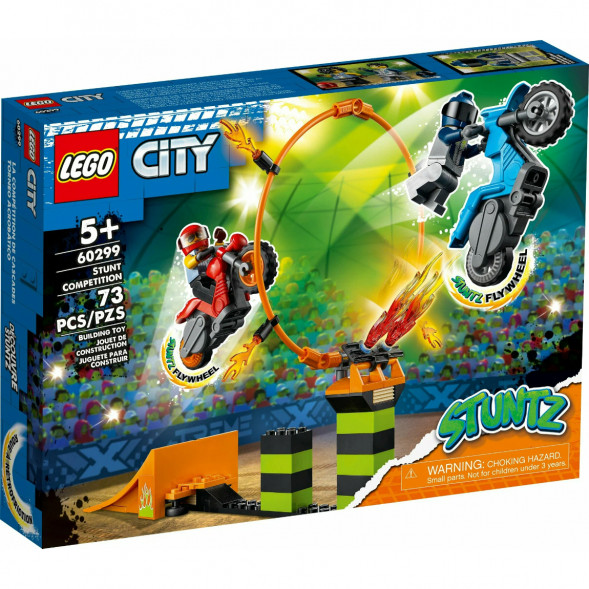 Конструктор LEGO City 60299 Состязание трюков в Мытище