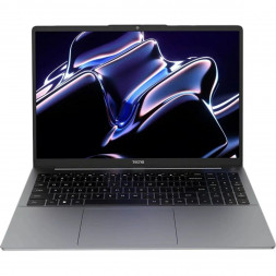 Ноутбук TECNO MegaBook K16SDA (16&amp;quot;, IPS, AMD Ryzen 5 7430U 2.3ГГц, 6 ядер, 16ГБ DDR4, 512ГБ SSD, AMD Radeon Graphics, Windows 11 Home), серый