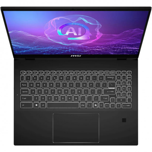 Ноутбук трансформер MSI Summit 16 AI Evo A2HMTG-057RU (16&amp;quot;, IPS, Intel Core Ultra 7 255H 2ГГц, 16 ядер, 16ГБ LPDDR5, 1ТБ SSD, Intel Arc 140T, Windows 11 Home), черный в Мытище
