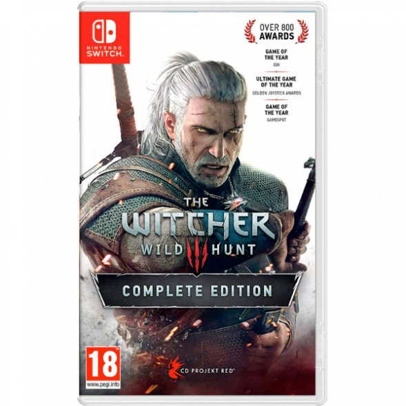 Игра Witcher 3 Wild Hunt Complete Edition (Ведьмак 3: Дикая Охота - Полное Издание) (Русская версия) для Nintendo Switch в Мытище