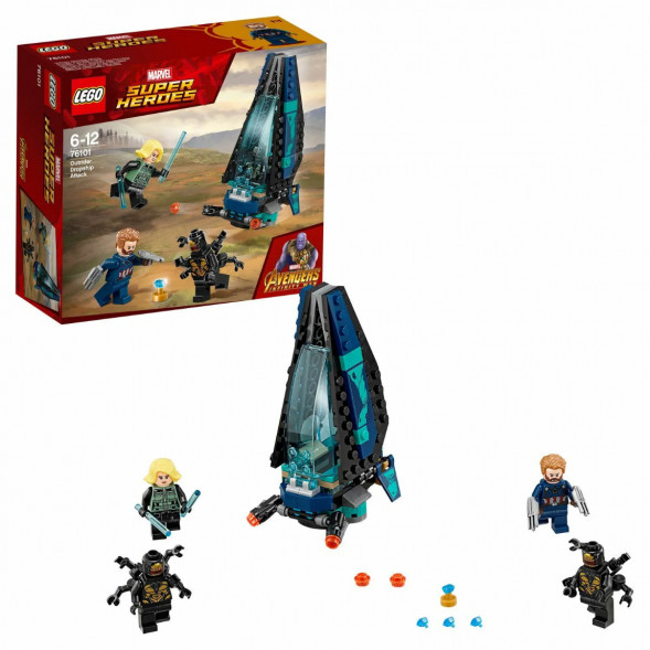 Конструктор LEGO Super Heroes 76101 Атака всадников в Мытище