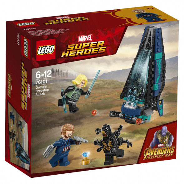Конструктор LEGO Super Heroes 76101 Атака всадников в Мытище