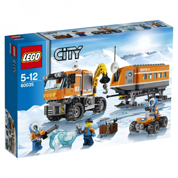 Конструктор LEGO City 60035 Передвижная арктическая станция в Мытище