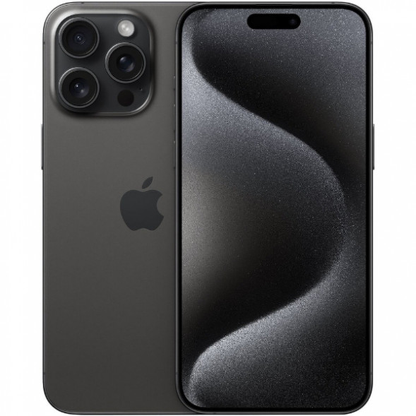 Смартфон Apple iPhone 15 Pro Max 256 ГБ, Dual: nano SIM + eSIM, черный титан в Мытище
