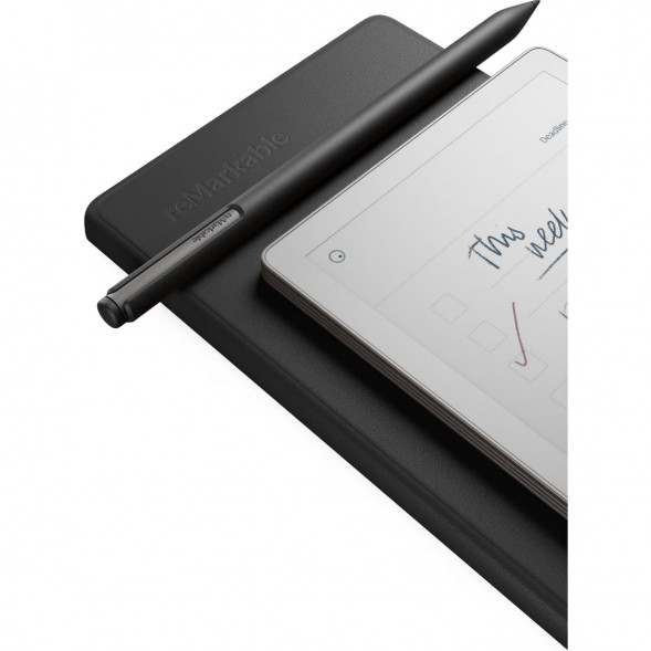 Графический планшет reMarkable Paper Pro Move + Стилус MarkerPlus + Чехол BookFolio Premium Leather, Black в Мытище