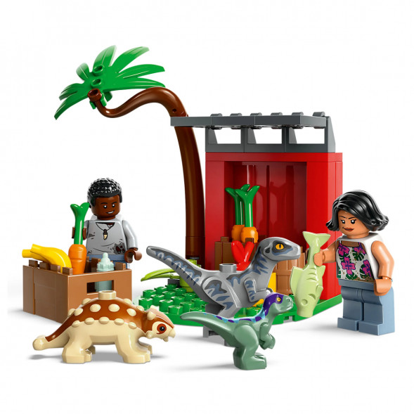 Конструктор LEGO Jurassic World 76963 Центр спасения детенышей динозавров в Мытище