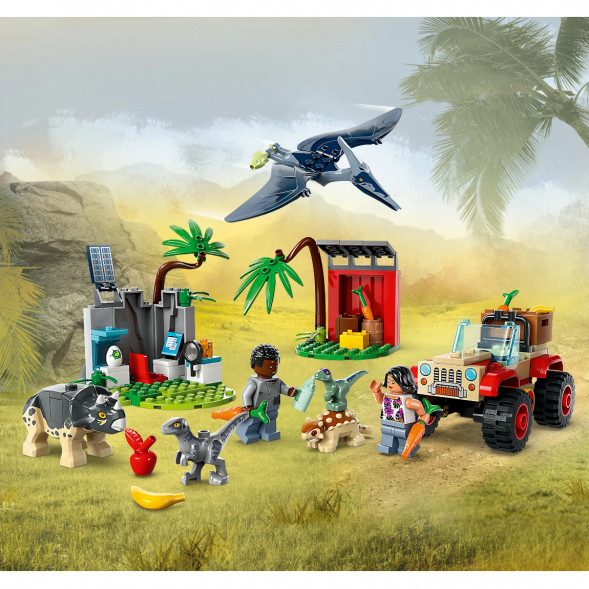 Конструктор LEGO Jurassic World 76963 Центр спасения детенышей динозавров в Мытище