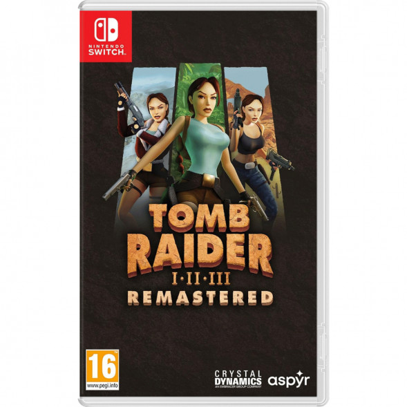 Игра Tomb Raider I-III Remastered [Nintendo Switch, русская версия] в Мытище