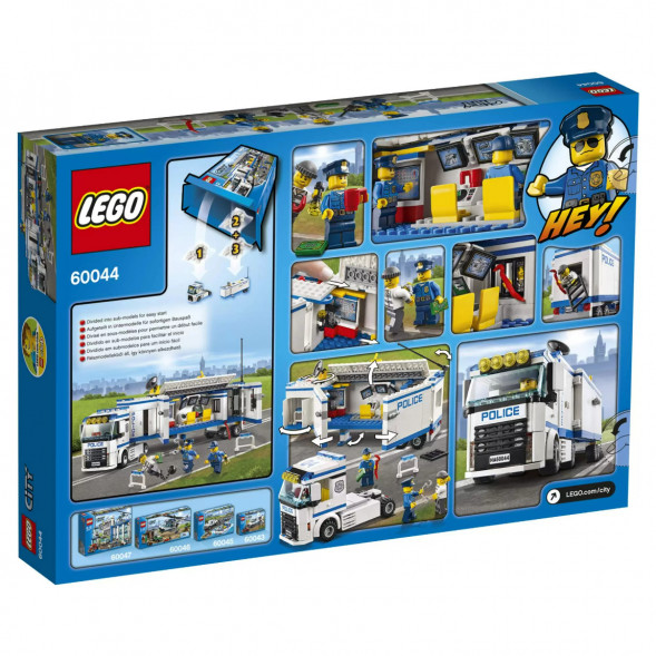 Конструктор LEGO City Police 60044 Выездной отряд полиции в Мытище