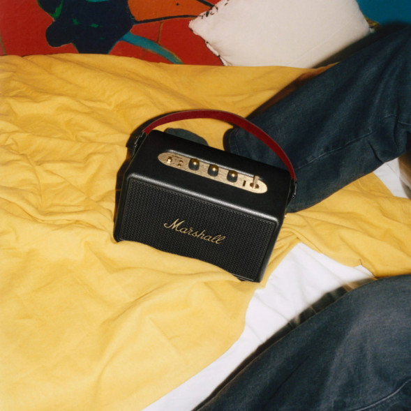Портативная колонка Marshall Kilburn III, Black &amp;amp; Brass в Мытище