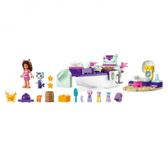 Конструктор LEGO Gabby&amp;#039;s Dollhouse 10786 Корабль и спа Габби и МерКэта в Мытище