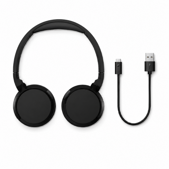 Беспроводные наушники Philips TAH3209 BK, черный в Мытище