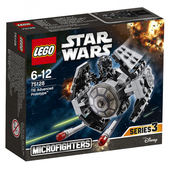 Конструктор LEGO Star Wars 75128 Усовершенствованный прототип истребителя TIE в Мытище