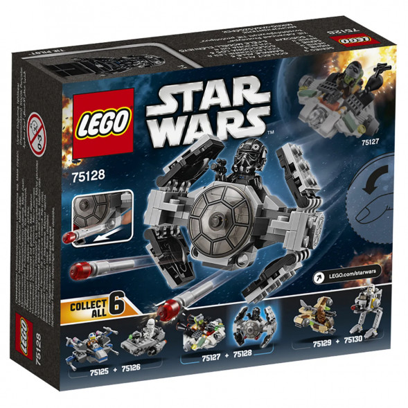 Конструктор LEGO Star Wars 75128 Усовершенствованный прототип истребителя TIE в Мытище