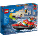 Конструктор LEGO City 60373 &amp;quot;Пожарно-спасательная лодка&amp;quot;, 144 деталей в Мытище