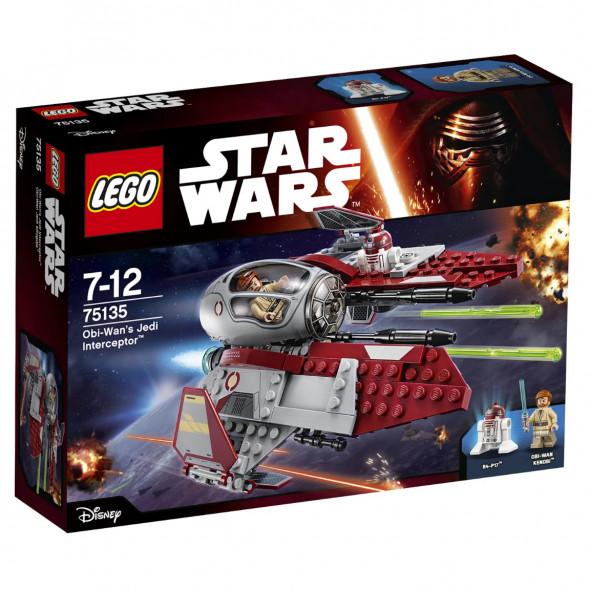 Конструктор LEGO Star Wars 75135 Перехватчик джедаев Оби-Вана Кеноби в Мытище