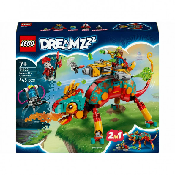 Конструктор LEGO DREAMZzz 71492 Огненный хамелеон Матео в Мытище