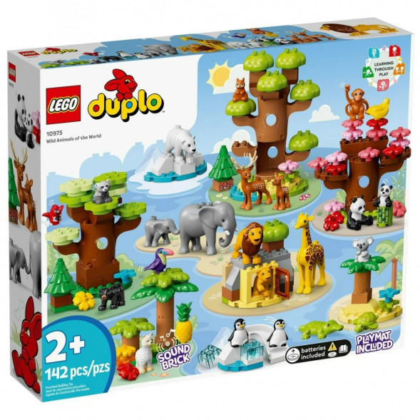 Конструктор LEGO DUPLO 10975 Дикие животные мира в Мытище