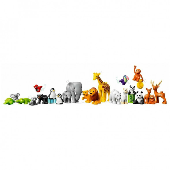Конструктор LEGO DUPLO 10975 Дикие животные мира в Мытище