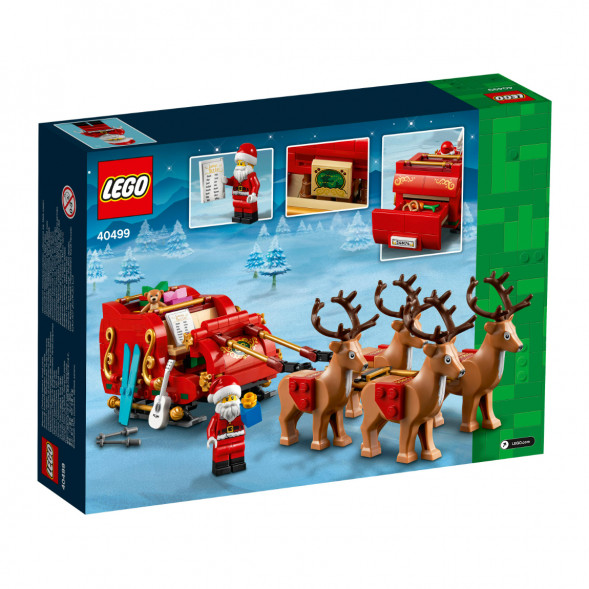 Конструктор LEGO Коллекционные наборы 40499 Сани Деда Мороза в Мытище