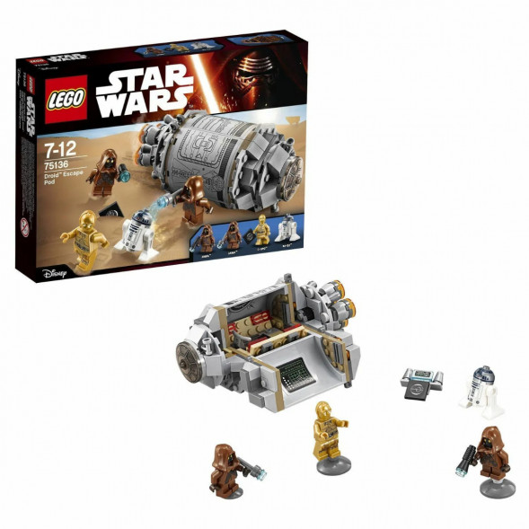 Конструктор LEGO Star Wars 75136 Спасательная капсула дроидов в Мытище