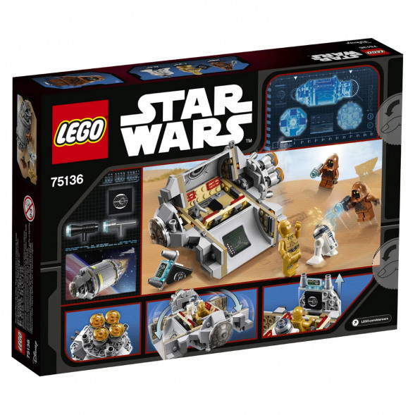 Конструктор LEGO Star Wars 75136 Спасательная капсула дроидов в Мытище