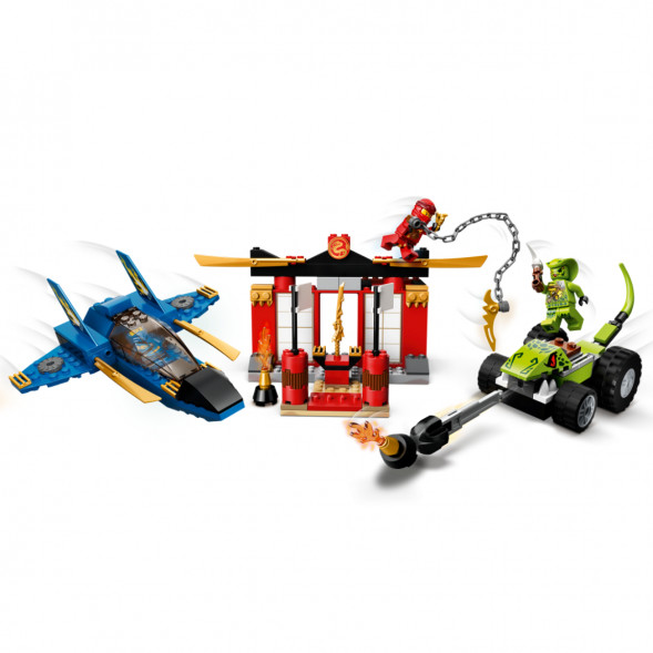 Конструктор LEGO Ninjago 71703 Бой на штормовом истребителе в Мытище