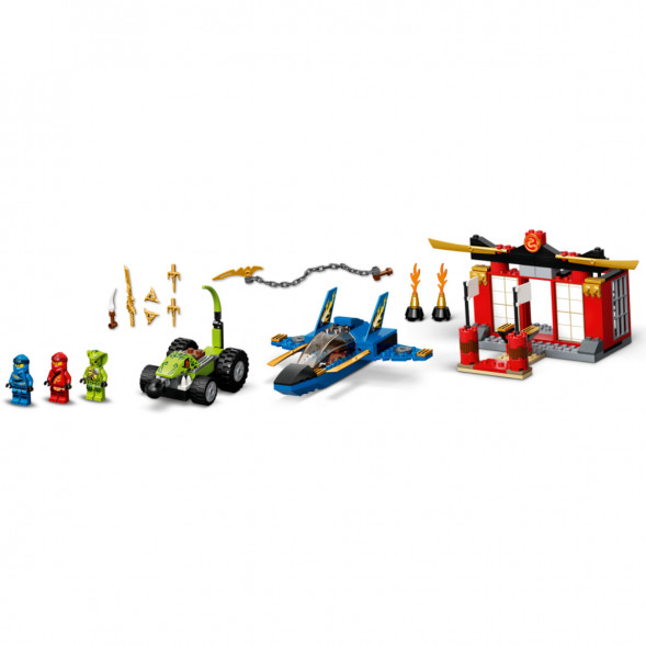 Конструктор LEGO Ninjago 71703 Бой на штормовом истребителе в Мытище